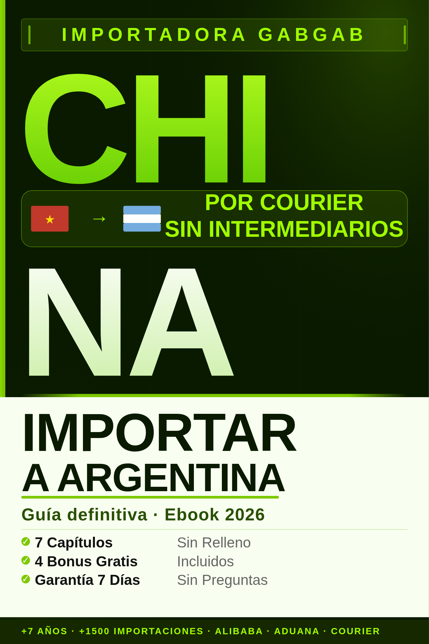 Ebook Importa desde China a Argentina