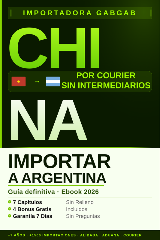 Ebook Importa desde China a Argentina
